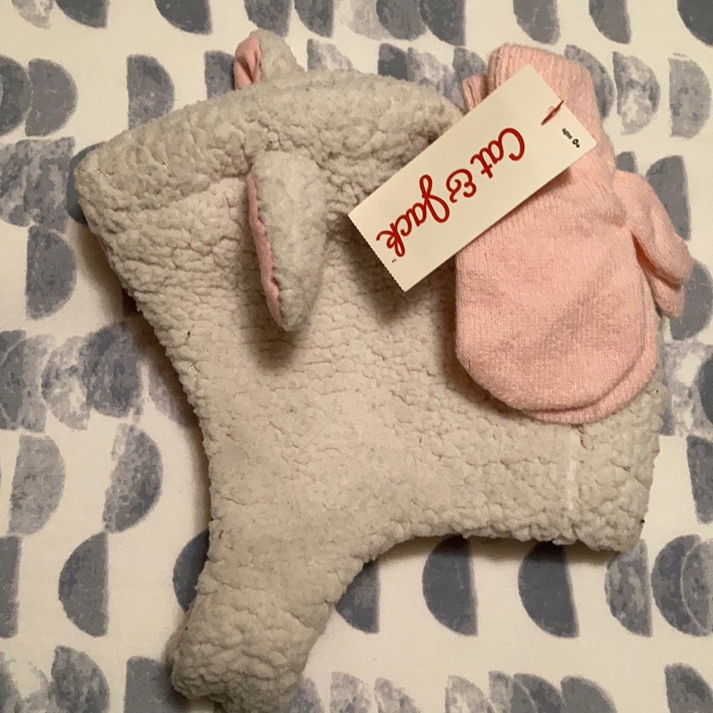 Cat & Jack toddler hat/mittens